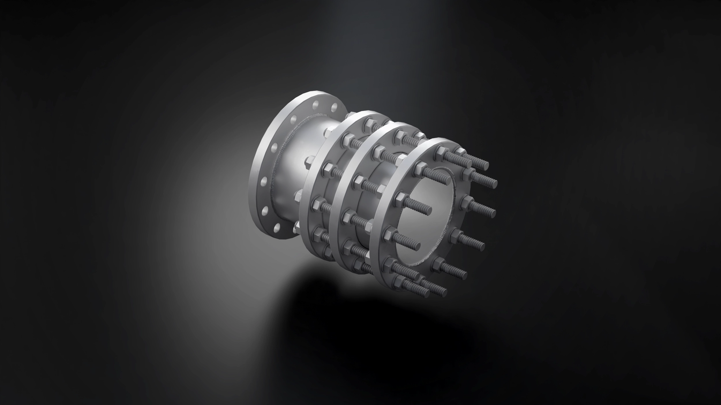 Pass- und Ausbaustücke für präzise Rohrleitungsinstallationen.